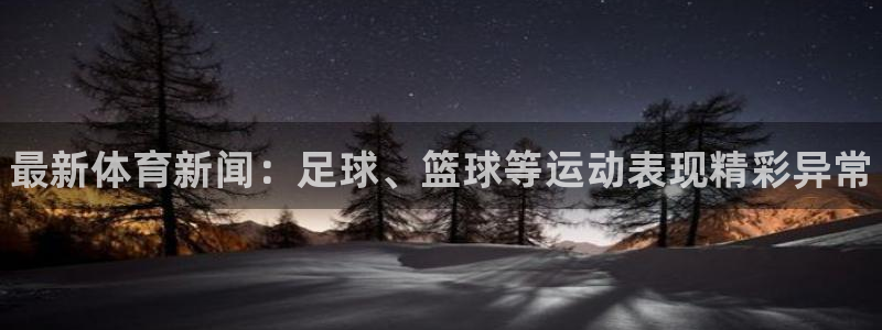 千亿国际官网下载是干嘛的公司：最新体育新闻：足球、篮球等运动