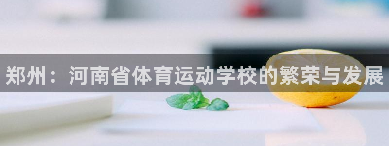 千亿国际官网下载：郑州：河南省体育运动学校的繁荣与发展